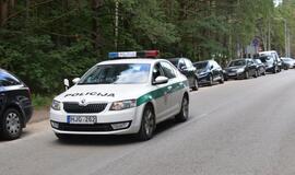 Policijso reidas Karklėje