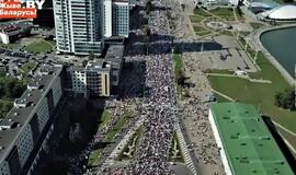 Protestai Baltarusijoje prasidėjo sulaikymais – suimti 125 žmonės