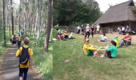 Smiltynėje - pusšimtis sveikatingumo žygeivių