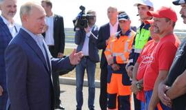 V. Putinas: Rusija laiko Baltarusijos prezidento rinkimus legitimiais