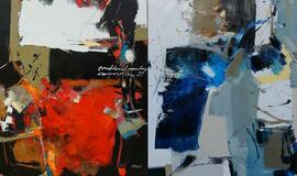 Virginijaus Tamošiūno tapybos parodos atidarymas