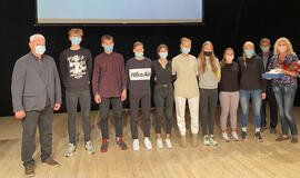 Apdovanoti sportiškiausi Klaipėdos moksleiviai