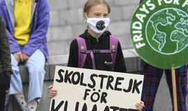 G. Thunberg kritiškai sureagavo į U. von der Leyen iškeltus klimato kaitos tikslus