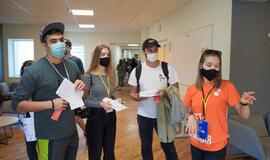 Pandemijos akivaizdoje – didžiausias pirmakursių būrys istorijoje