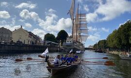Dangės upėje - vandens sporto šakų festivalis