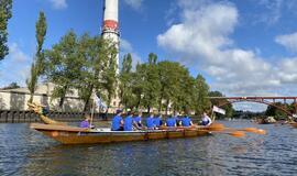 Dangės upėje - vandens sporto šakų festivalis