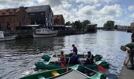 Dangės upėje - vandens sporto šakų festivalis