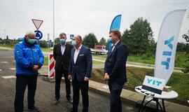 Joniškės gatvė atverta eismui