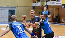 Baltijos rankinio lygos savaitgalis: pirmoji diena - pergalinga