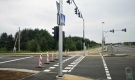 Joniškės gatvė atverta eismui