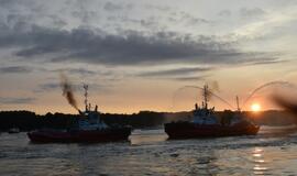 Laivų parado atidarymas