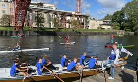Dangės upėje - vandens sporto šakų festivalis