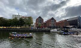 Dangės upėje - vandens sporto šakų festivalis