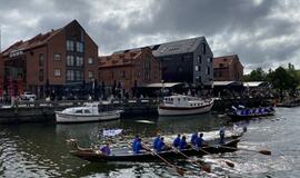 Dangės upėje - vandens sporto šakų festivalis