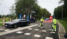 Joniškės gatvė atverta eismui