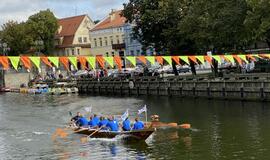 Dangės upėje - vandens sporto šakų festivalis