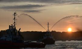 Laivų parado atidarymas