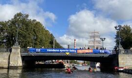 Dangės upėje - vandens sporto šakų festivalis