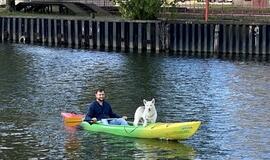 Dangės upėje - vandens sporto šakų festivalis