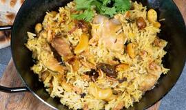 Vištienos biryani - kvapnus, indiškas plovas
