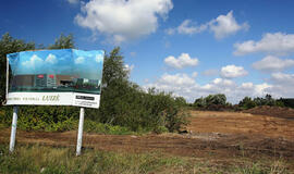 Klaipėdoje vietoje namų auga medžiai