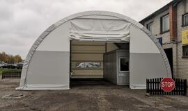 Kretingoje pradėjo veikti mobilus koronaviruso patikros punktas