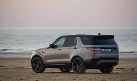 Atnaujintas „Land Rover Discovery“ – dar patogesnis visiems septyniems keleiviams