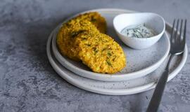 Bolivinių balandų ir žiedinio kopūsto kepsneliai