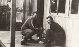 Klaipėdos akvarelės: namai ir žmonės (655)