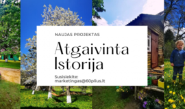 Projekto „60+“ įkūrėja Laura Balčiūtė kviečia žmones atgaivinti istoriją