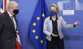 B. Johnsonas ir U. von der Leyen telefonu spręs „Brexito“ likimą