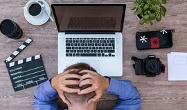 Kas ketvirtas šalies gyventojas dėl COVID-19 darbe jaučiasi blogiau, rodo apklausa