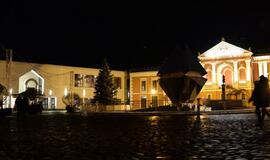 Klaipėdoje išjungtos kalėdinės puošmenos