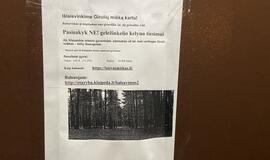 Paskutinė diena balsuoti už Girulių miško išsaugojimą