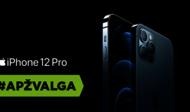 Pirmas žvilgsnis į „Apple iPhone 12 Pro“. Video apžvalga