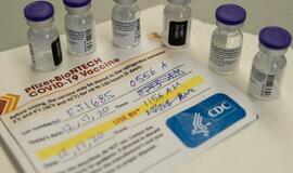 Pirmoji vakcinų siunta - jau šeštadienį