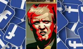 D. Trumpo prieiga prie „Facebook“ blokuota „neribotam laikui“