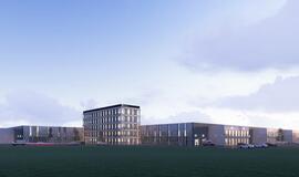 Klaipėdoje pradėta naujo A+ energinės klasės logistikos komplekso statyba