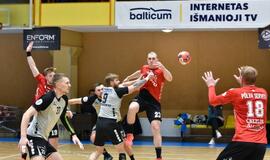 Po pertraukos Baltijos rankinio lygoje - saldus pergalės skonis