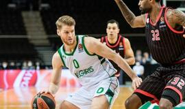 T. Walkupo metimas padovanojo „Žalgiriui“ pergalę prieš „Olympiakos“