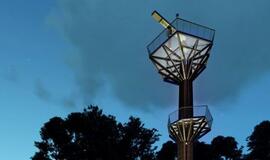 Uosto radaro bokštas primins medžio siluetą