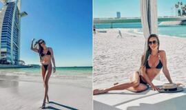 V. Siegel su šeima išvyko atostogauti į Dubajų: jei būtų draudžiama tai daryti, niekas ir nekeliautų