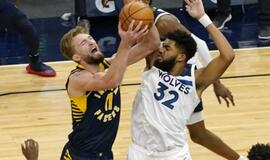 D. Sabonis pratrūko: pratęsimo pareikalavusiose rungtynėse pasiektas karjeros rekordas