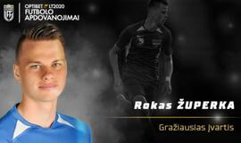 Gražiausio Lietuvos metų įvarčio autoriumi tapo jaunas „Nevėžio“ saugas