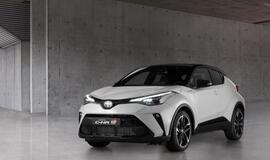 „Toyota“ pristatė sportiškiausią C-HR krosoverio versiją „GR Sport“