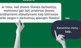 VMI: leidžiami atskaitymai – karantino dėl COVID-19 metu įmonių išlaidos dėl darbuotojų pavėžėjimo ar nuotolinės darbo vietos įrengimo