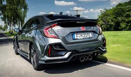 Atsisveikinimas su legenda: parduodami paskutiniai  „Honda Civic Type R“ automobiliai