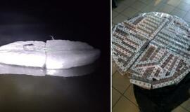 Pasieniečiams įtarimų sukėlė Nemunu plaukusi ledo lytis