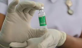 Praėjusios paros statistiniuose duomenyse nenurodomos skiepijimo apimtys pagal gamintoją