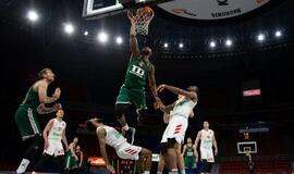 R. Giedraitis buvo vienas geriausių, o „Baskonia” pavijo „Žalgirį”